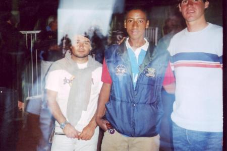 avec des grands joueures de polo